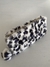 Billetera peludita animal print con pompon - comprar online