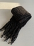bufanda negra flecos - comprar online
