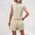 Conjunto Feminino 2 Peças - Colete Sem Mangas + Shorts Cintura Alta | Estilo Casual Office 2024 na internet