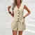 Conjunto Feminino 2 Peças - Colete Sem Mangas + Shorts Cintura Alta | Estilo Casual Office 2024 - loja online