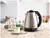 Chaleira Elétrica Cadence CEL821 Inox e Preto 1,8L - 110V - Avielle