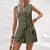 Conjunto Feminino 2 Peças - Colete Sem Mangas + Shorts Cintura Alta | Estilo Casual Office 2024 - comprar online