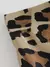 Saia Midi Feminina Cintura Alta – Cetim com Estampa Leopardo - loja online
