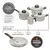 Jogo de Panelas Ceramic Life Smart - loja online