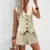 Conjunto Feminino 2 Peças - Colete Sem Mangas + Shorts Cintura Alta | Estilo Casual Office 2024 - Avielle