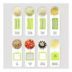 Cortador De Verduras Mandolina 28 En 1 Rallador Rebanador - comprar online