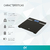 Balanza Digital Personal Bp02 Pantalla Led Hasta 180 Kg Negro - tienda online