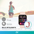 Imagen de Smartwatch Nt14 Recibir Llamadas Notificaciones de Mensajes Control de Música + Malla Metálica Extra Rosa