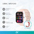 Smartwatch Nt14 Recibir Llamadas Notificaciones de Mensajes Control de Música + Malla Metálica Extra Rosa