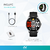 Smartwatch Nt16 Recibir Llamadas Notificaciones de Mensajes Control de Música + Malla Metálica Extra Negro - Nictom