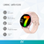 Smartwatch Nt16 Recibir Llamadas Notificaciones de Mensajes Control de Música Rosa