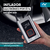 Inflador Compresor De Aire Portátil Batería Powerbank Ie01 Gris