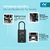 Imagen de Inflador Compresor De Aire Portátil Batería Powerbank Ie01 Negro