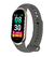 Smartband NT03 Pantalla AMOLED Sumergible Notificaciones Gris