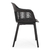 Imagen de Set de 2 Sillas De Living Comedor Sc02 Asiento Acolchado Negro