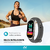 Smartband NT03 Pantalla AMOLED Sumergible Notificaciones Gris - Nictom