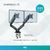 Imagen de Soporte De Mesa Para Tv/monitor Smh01 13" A 29" Doble Brazo Hidráulico