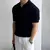 Camisa polo social - Preta na internet