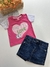 Cropped Paetês Baby Vest Verão Feminino - Tamanho 6 - Pique Pega Kids