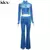 Kliou conjunto de duas peças de veludo sólido feminino simples casual zíper m - comprar online