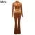 Kliou conjunto de duas peças de veludo sólido feminino simples casual zíper m - loja online