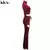 Kliou conjunto de duas peças de veludo sólido feminino simples casual zíper m - Clicshopee.com