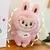 Coelho labubu brinquedo de pelúcia dos desenhos animados bonito boneca pano cri - loja online