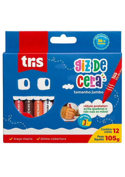 Giz de cera jumbo