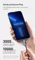 Baseus PD 20W USB Tipo C Cabo Para iPhone 14 13 12 Pro Max Carregador de cabo de