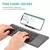 Russo/espanhol/inglês b033 mini teclado dobrável, carregador de teclado sem fi - loja online