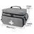 Kit de primeiros socorros para viagem, bolsa para transporte médico doméstico,
