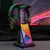 Suporte para fone de ouvido para jogos RGB, porta USB dupla, suporte para fone d - RochaShop