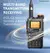 Quansheng-Amador Walkie Talkie de Longo Alcance, AM, Comunicação FM, Receptor