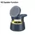 5 em 1 suporte de carregador sem fio luz noturna led alto-falante bluetooth para