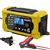 Carregador de bateria de carro 6a 12v, dispositivo de carregamento de bateria de - loja online