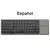 Russo/espanhol/inglês b033 mini teclado dobrável, carregador de teclado sem fi na internet