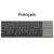 Russo/espanhol/inglês b033 mini teclado dobrável, carregador de teclado sem fi - loja online