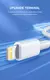 Cabo de Carregamento Rápido USB para Apple, PD 3.0, Carregador de Relâmpago pa - RochaShop
