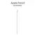 Para apple pencil 1st 2nd USB-C stylus caneta ios tablet touch pen com display d - loja online