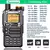 Quansheng-Amador Walkie Talkie de Longo Alcance, AM, Comunicação FM, Receptor