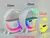 Carregador multifuncional sem fio suporte almofada luz rgb despertador alto-fala