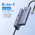Baseus usb c hub tipo c para hdmi usb hub adaptador 13-em-1 dp 4k 60hz 120hz rj4 na internet
