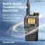 Quansheng-Amador Walkie Talkie de Longo Alcance, AM, Comunicação FM, Receptor na internet