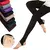 Meia-calça térmica grossa para mulheres, leggings fofinhas, calças justas str