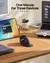 Mouse ergonômico sem fio vertical ou computador iPad - Mac - Windows na internet