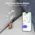 UGREEN Smart Bluetooth Tracker, localizador de chaves, localizador de itens Smar - RochaShop