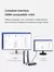 Hagibis sem fio hdmi transmissor de vídeo receptor g6w kits adaptador extensor - loja online