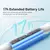 Baseus caneta Bluetooth de 3a geração para Apple Pencil Palm Rejection compatível com iPad pro Mini Air 2024 2022-2018 para Apple Pen - RochaShop