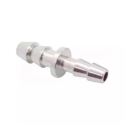 Conector PNI de metal (D002) para manguitos e monitores. Conexão de engate rápido, segura e durável para medição de pressão não invasiva. FORMEDTEC