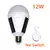 Lãmpada recarregável led lâmpada solar 7w 12 85v-265v ao ar livre de emergência